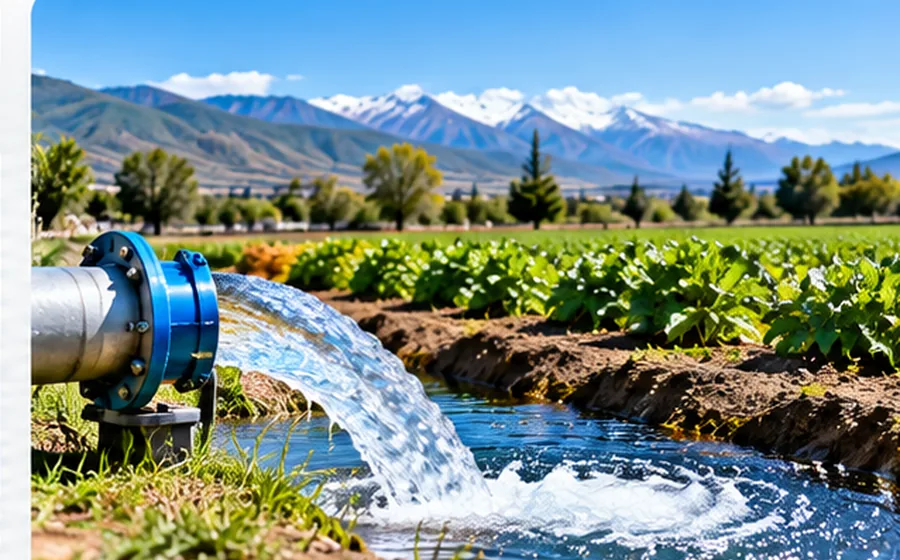 Bomba de agua para riego y abastecimiento agrícola